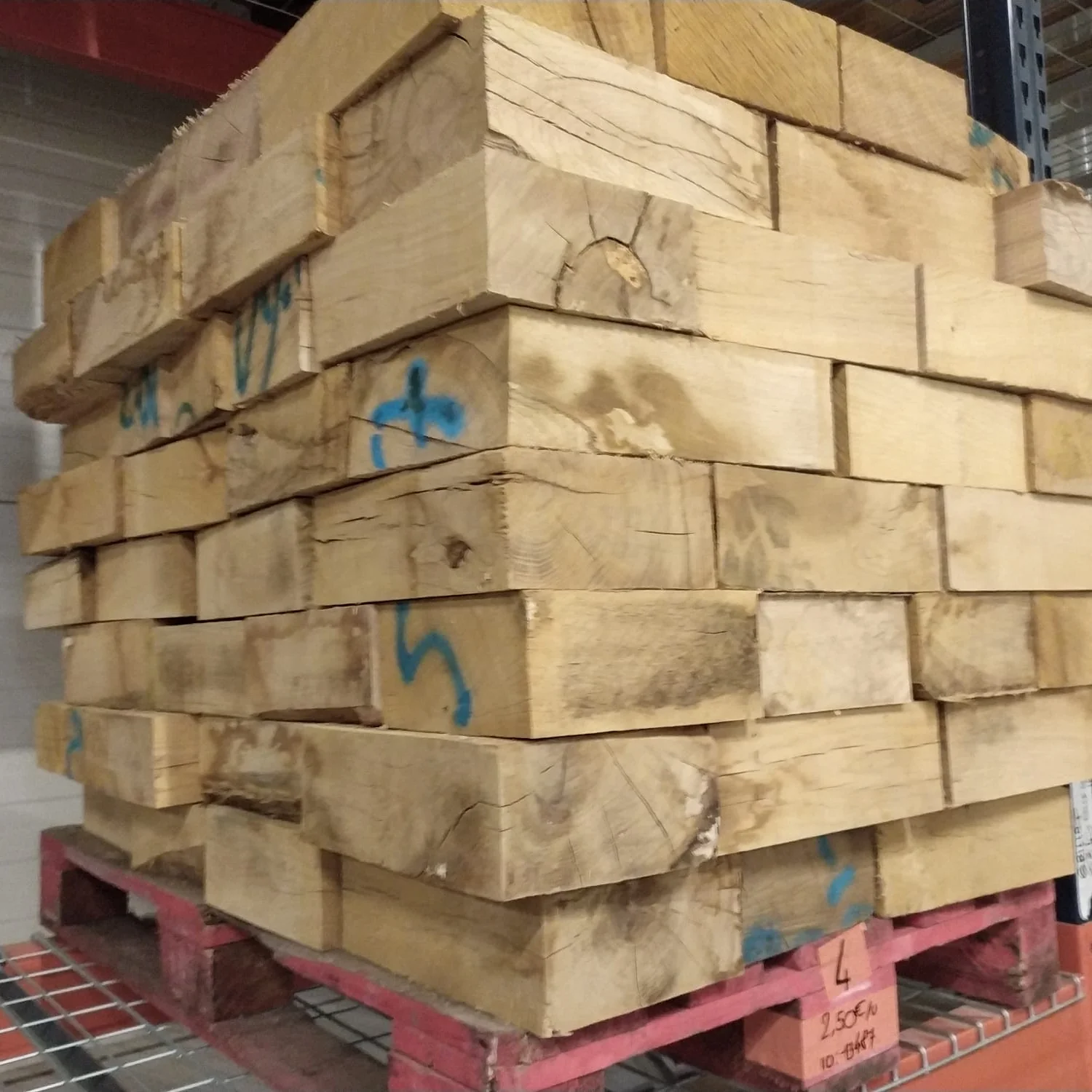 Pièce en chêne  - epaisseur 95mm (vendu au m3) - Image 3