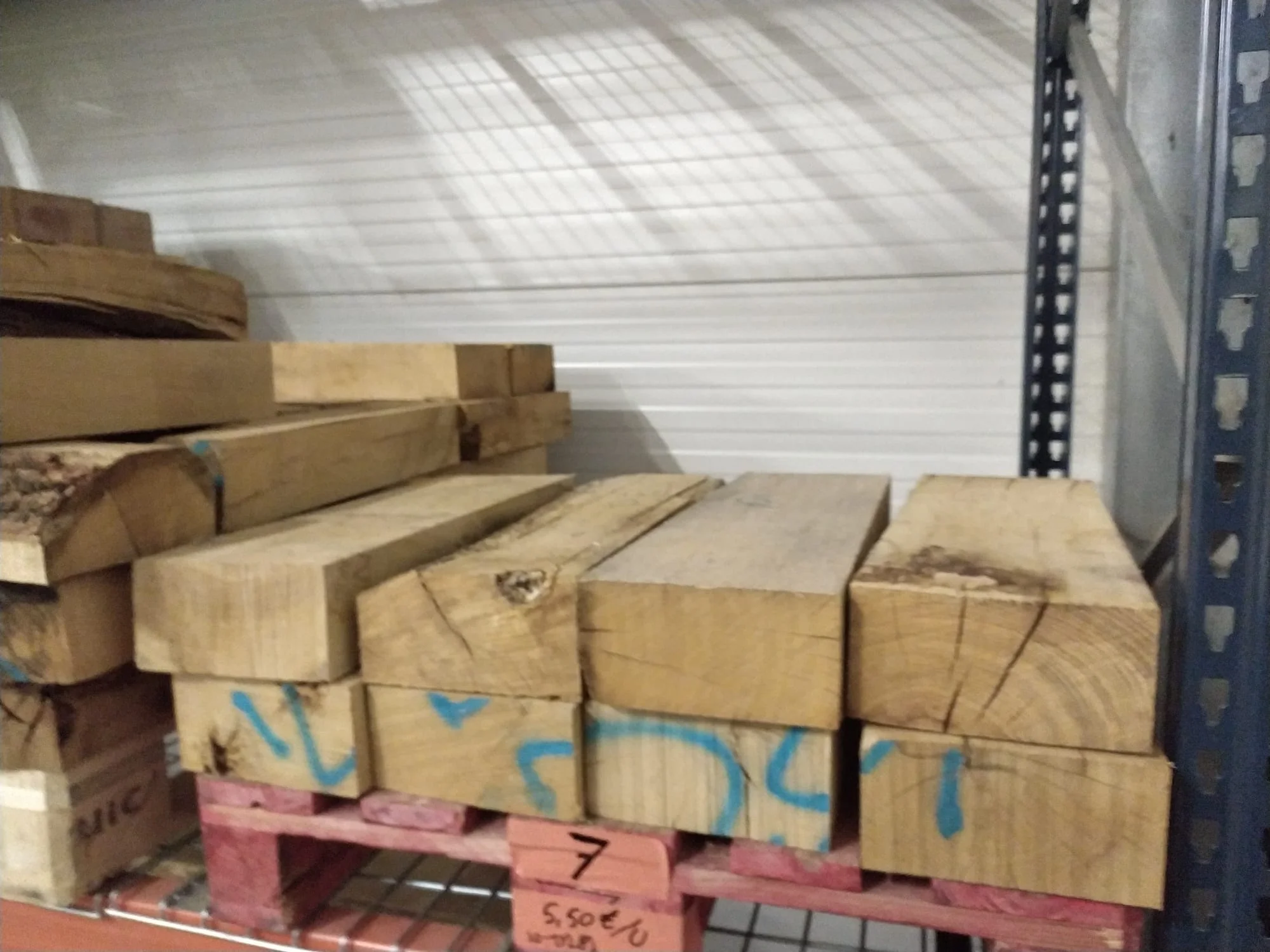 Pièce en chêne  - epaisseur 95mm (vendu au m3) - Image 4